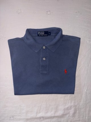 Polo Ralph Lauren azzurro polvere - Taglia L