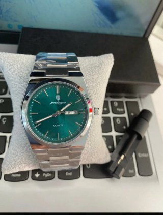 Reloj Poedagar Hombre Esfera Verde