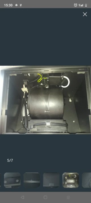 Campana extractora Siemens nueva de diseño