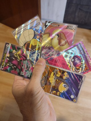 Lote 🇪🇦 5 cartas pokemon jcc full art IR ACE