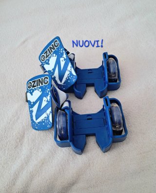 Pattini a rotelle da tallone Zinc