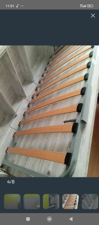 Cama y armario  con puerta corredera
