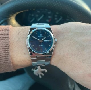 Reloj Poedagar Hombre Esfera Azul