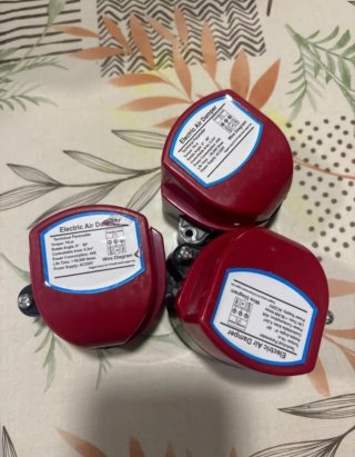 3 Válvulas Aire Eléctricas Damper