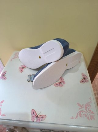 Mocasines azules para hombre