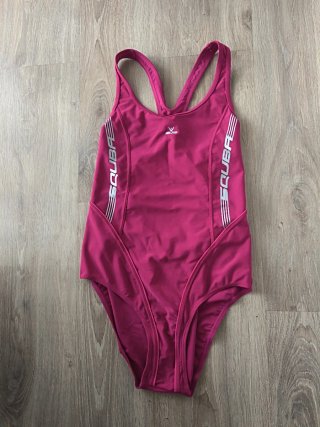 Bañador natación Scuba rosa