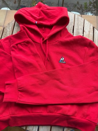 Sudadera Le Coq Sportif Roja Talla L