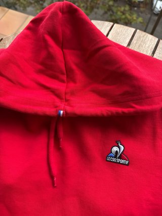 Sudadera Le Coq Sportif Roja Talla L