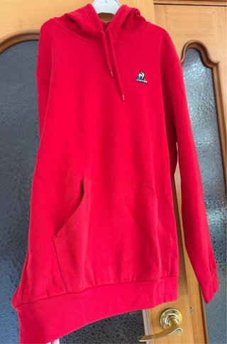 Sudadera Le Coq Sportif Roja Talla L