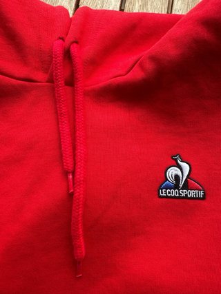 Sudadera Le Coq Sportif Roja Talla L