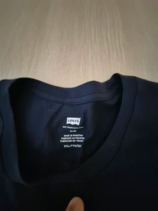 Camiseta Levi's Negra Talla XXL