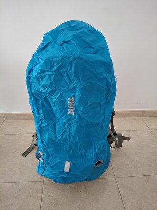 Mochila Thule Sapling Verde con protector lluvia