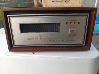 Reproductor de Cartuchos Zenith y 9 Cintas