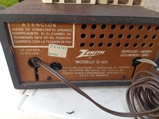 Reproductor de Cartuchos Zenith y 9 Cintas