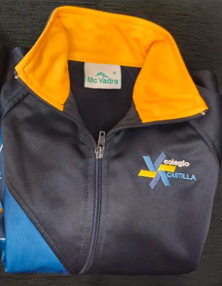 Chaqueta Uniforme Colegio Castilla Talla 4