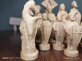 Figuras de Ajedrez Artesanales Don Quijote