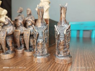 Figuras de Ajedrez Artesanales Don Quijote