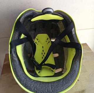 Casco Btwin Amarillo Decathlon niño