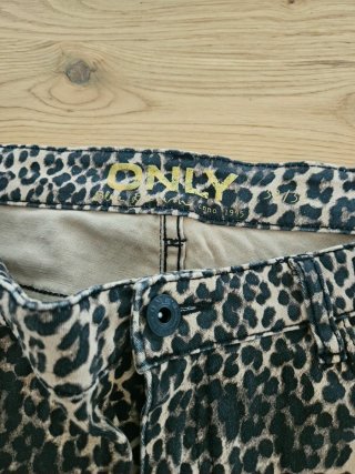 Pantalón ONLY Animal Print Leopardo Talla 38/32 –