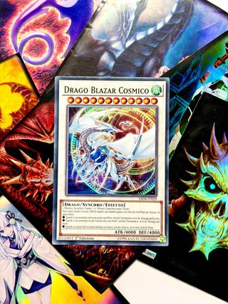 Drago Blazar Cosmico LED6-IT029 Yu-Gi-Oh!