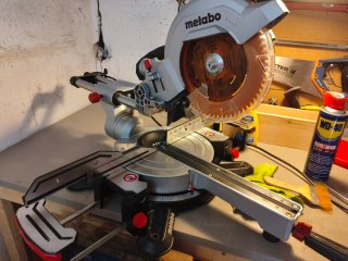 Ingletadora Metabo de 216. Prácticamente nueva