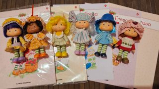 Colección 6 Muñecas Tarta de Fresa