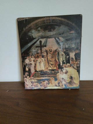Cuadro religioso antiguo VINTAGE