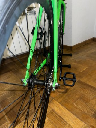 Bicicleta Fixie Megamo Verde