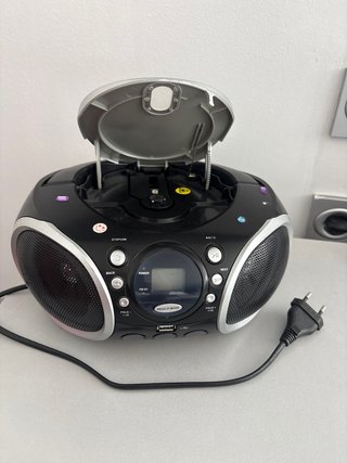 Radio CD Portátil USB