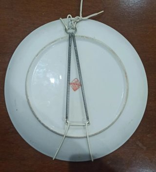 Piatto decorativo in porcellana cinese