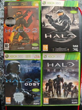 Pacchetto 4 Giochi Halo (Xbox / Xbox 360)