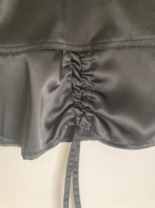 Falda satinada vintage
