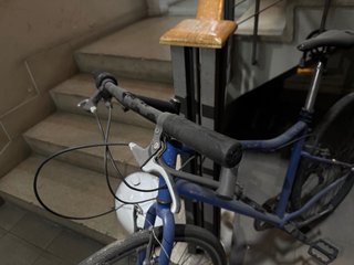Bicicleta Urbana Azul