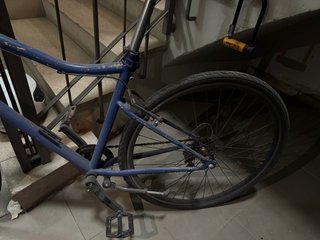 Bicicleta Urbana Azul