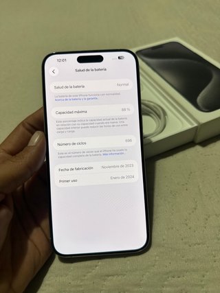 iPhone 15 Pro Max 256Gb IGUAL QUE NUEVO