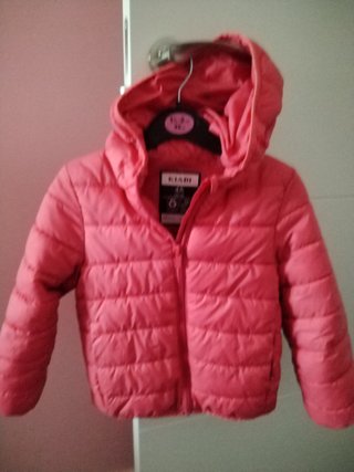 Abrigo rosa niña Kiabi 4 años