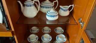 Juego de té de porcelana.San Claudio Viena