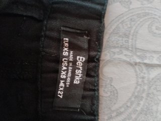 Pantalón Cargo Negro Hombre