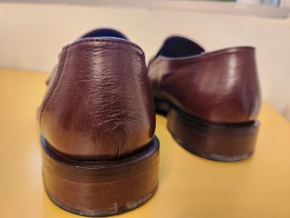 Zapato hombre cuero marrón talla 40