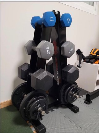 Soporte para pesas