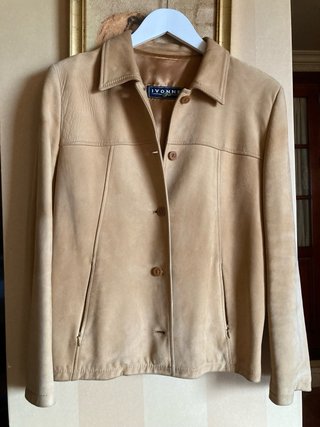 Chaqueta corta IVONNE beige, El Corte Inglés