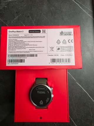 OnePlus Watch 3 Emeralda Titanium NUEVO