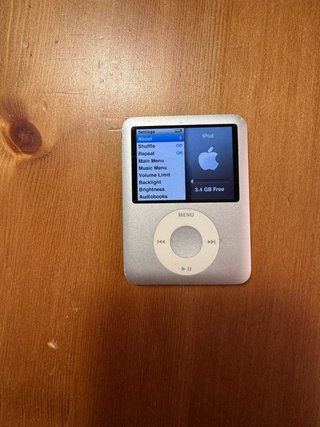 Apple iPod Nano 3ª Generación a1236 4Gb Funcionado