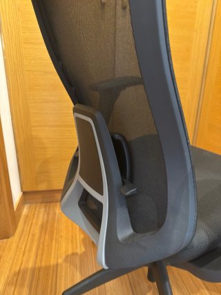 Silla oficina ergonómica Apolo negra