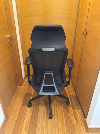 Silla oficina ergonómica Apolo negra