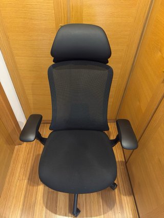 Silla oficina ergonómica Apolo negra