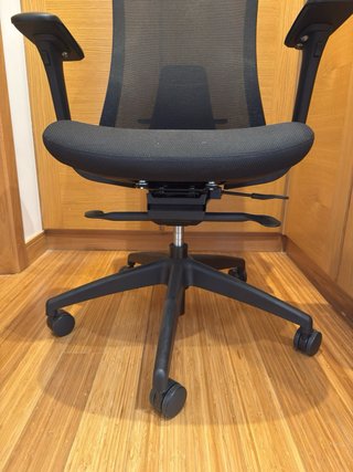 Silla oficina ergonómica Apolo negra