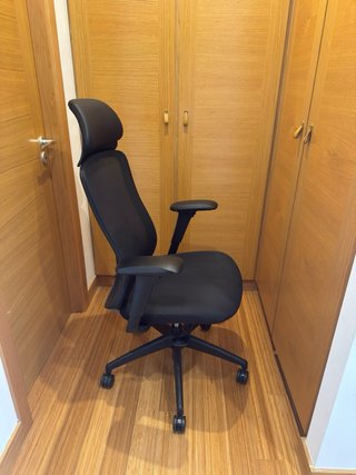 Silla oficina ergonómica Apolo negra