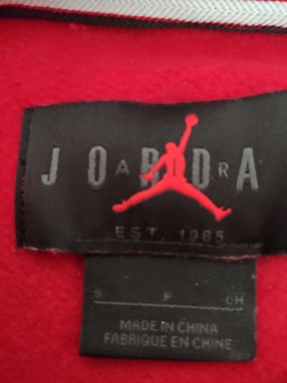 Sudadera Jordan Roja