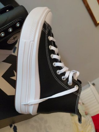 Converse  ctas move HI          plataforma negras